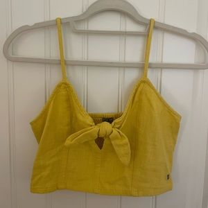 Aerie Yellow Crop Top